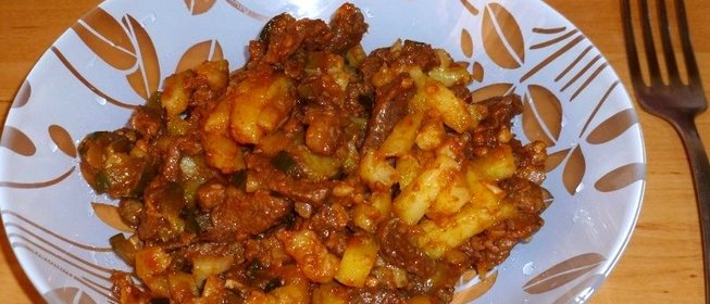 Говядина по-татарски