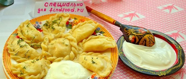 Вареники с картофельным пюре