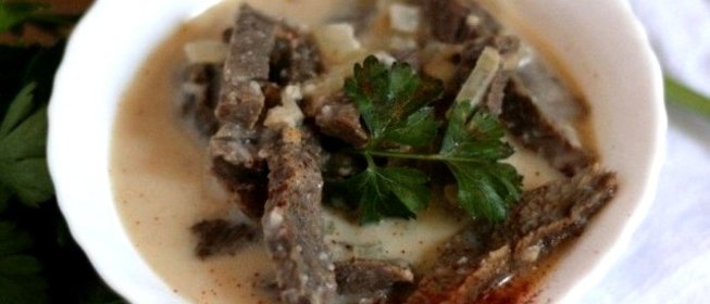 Говядина в молоке