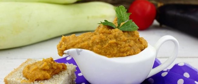 Кабачково-баклажанная икра на зиму