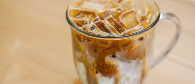 Холодный кофе со сгущенным молоком
