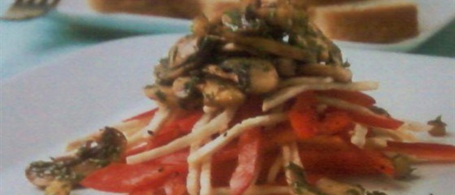 Грибной салат по‑еревански