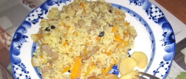 Плов из баранины с помидорами