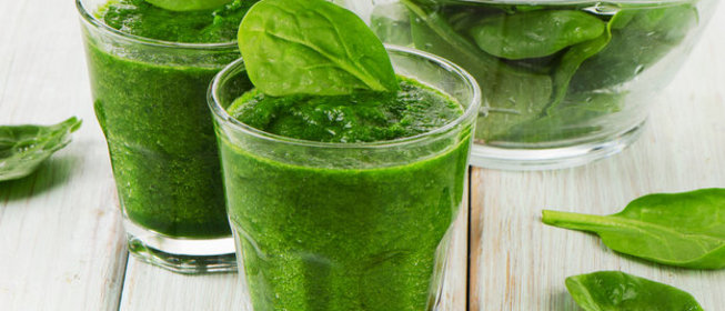 Смузи со шпинатом