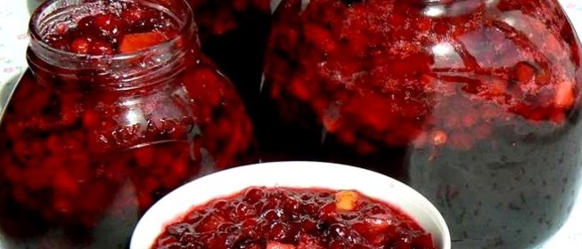 Брусничное варенье