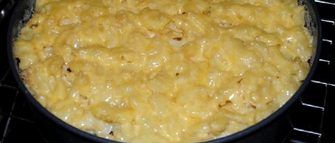 Запеканка с телятиной и макаронами