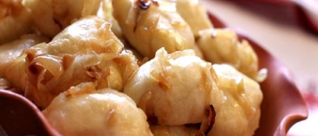 Вареники с мясом на кефире