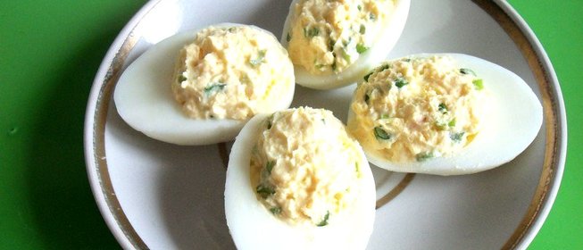 Фаршированные яйца