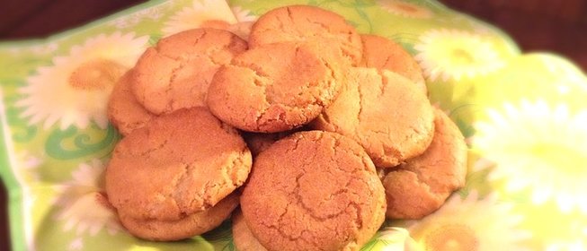 Сахарное печенье с лимонным соком