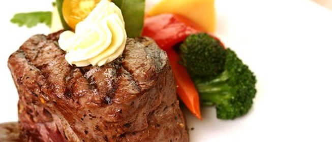 Говядина с пряным горчичным маслом