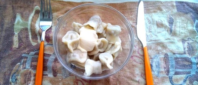 Вегетарианские пельмени