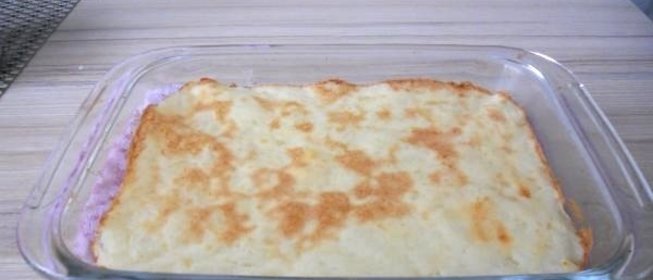 Детская картофельная запеканка с фаршем