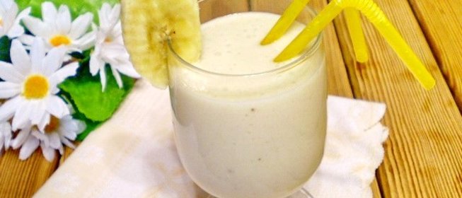 Смузи с бананом