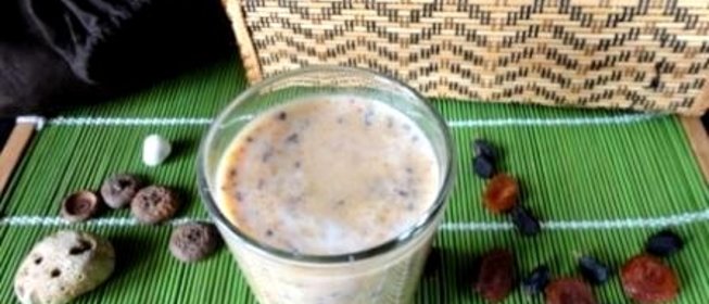 Смузи из сухофруктов