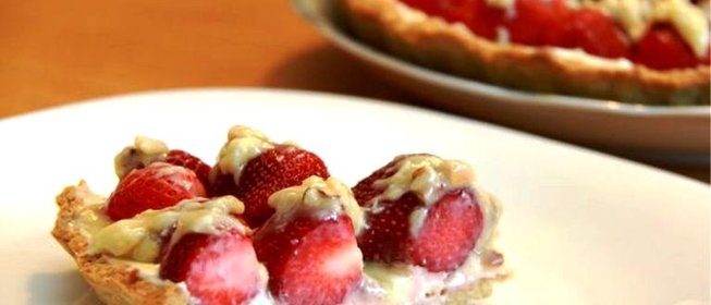 Клубничная пицца