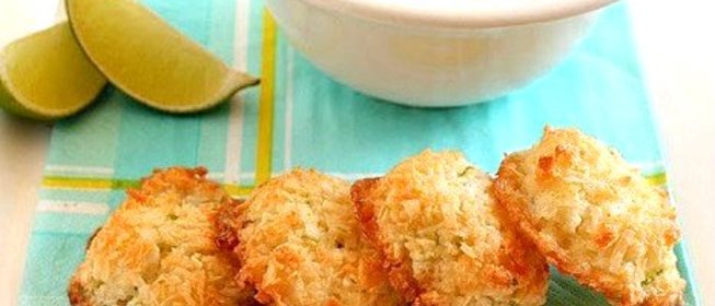 Кокосовое печенье с бананом