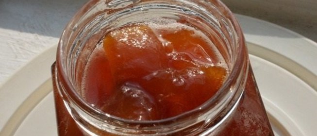 Варенье из персиков без кожуры