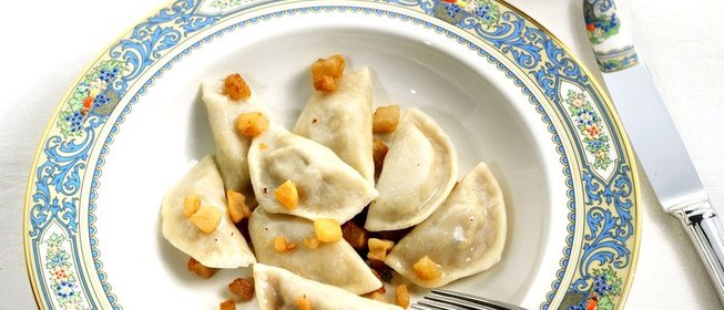 Вареники с тремя видами мяса