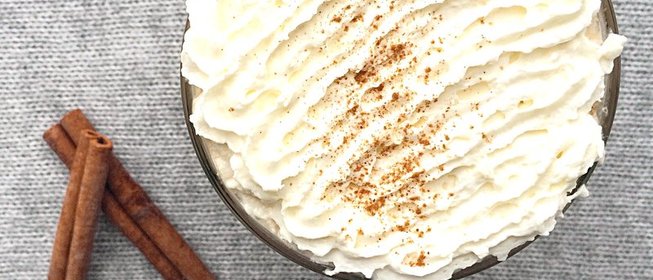 Коричный кофе латте