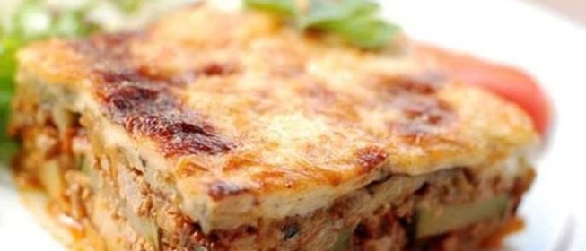 Запеканка из баклажанов и картофеля