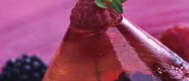 Желе из ревеня