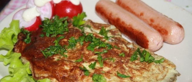 Омлет с начинкой