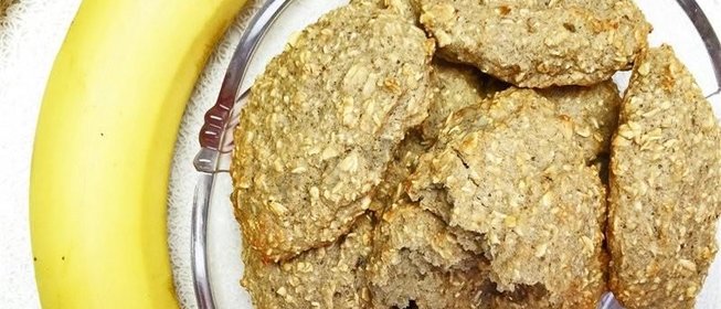 Овсяное печенье с бананом