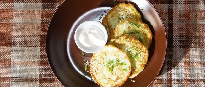 Драники из кабачков