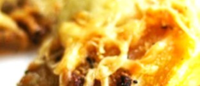 Цикорий, запеченный с сыром и красный вином