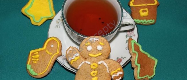 Печенье имбирные человечки