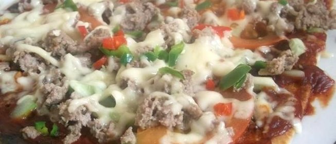 Тонкая пицца без выпечки