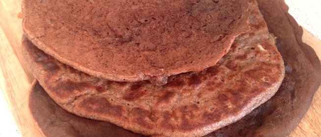 Блины из льняной муки с корицей