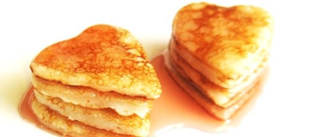 Блины на кефире с кипятком