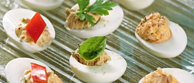 Фаршированные яйца