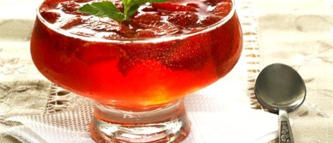 Желе из ягодного варенья