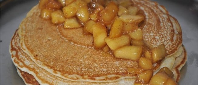 Блинчики с яблоками