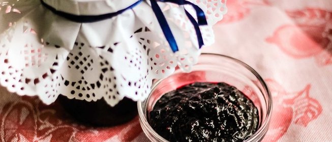 Чернично-малиновый джем