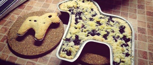 Песочное печенье со смородиной