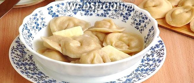 Пельмени с картофелем по-белорусски