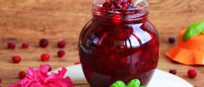 Клюквенный соус для мяса