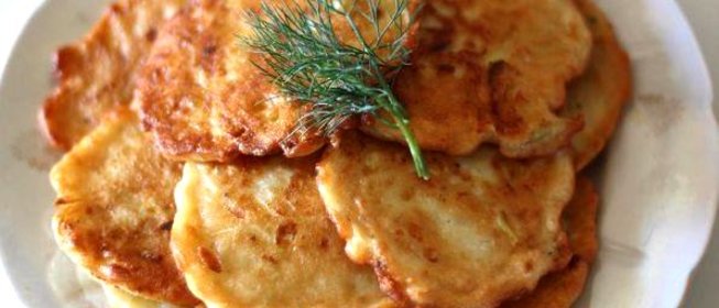 Оладьи из огурцов