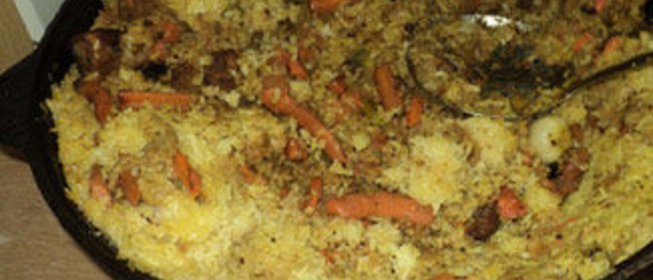 Плов на открытом огне