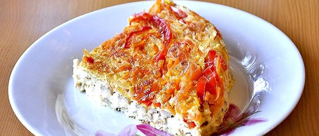 Запеканка из куриной грудки