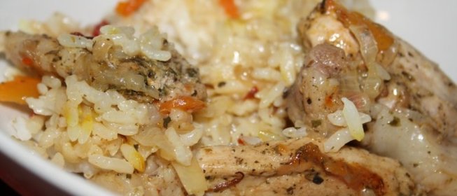 Плов со свининой