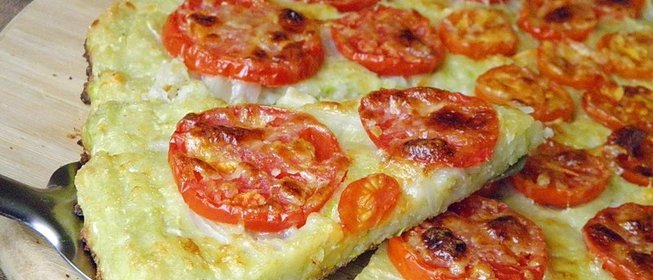 Пицца из кабачков