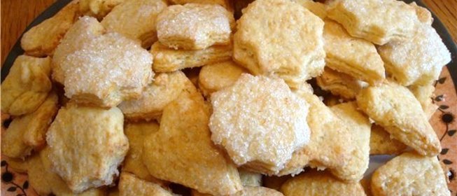 Нежное творожное печенье