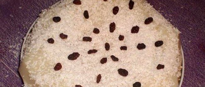 Молочное желе Снежная королева