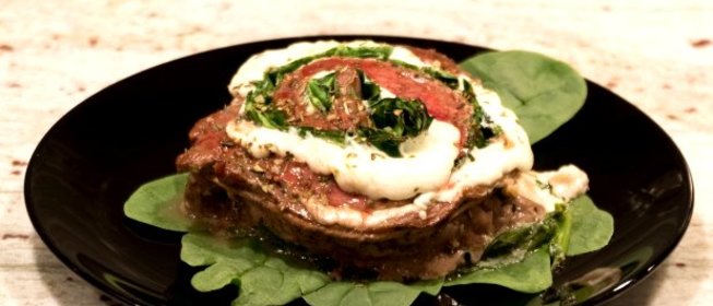 Говядина с сыром в духовке