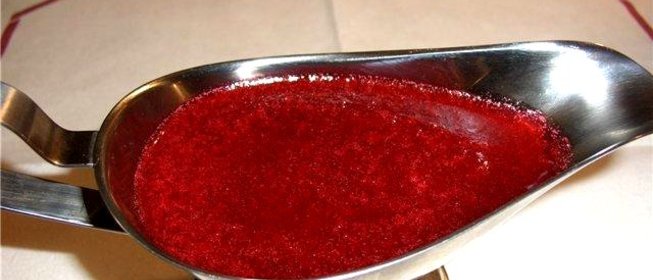 Брусника протертая с сахаром