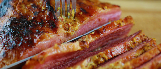 Говядина, обжаренная в горчице